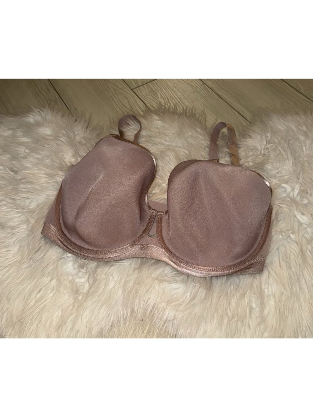 Soma Lightest Lift Smooth Perfect Coverage Bra Mesh UW Womens 36H Mauve Pink